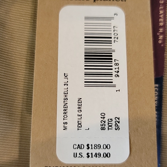 Patagonia Mens torrentshell jacket - Picture 8 of 8